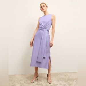 M.M LaFleur Monte 1.0 Dress-Organic Jersey Pima Cotton Light Orchid Size XXL NWT